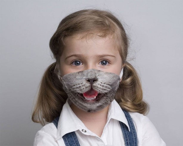 Foto - Hasta çocuklara moral veren maskeler