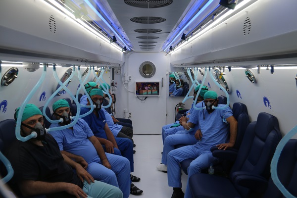 Foto - Hastalara şifa dağıtıyor! Burası uzay istasyonu değil tedavi ünitesi