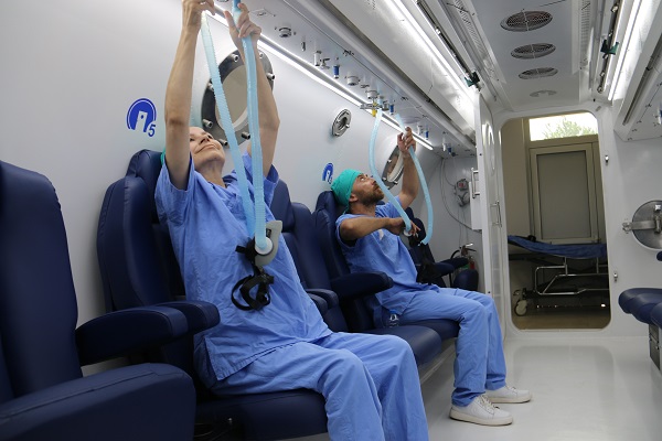 Foto - Hastalara şifa dağıtıyor! Burası uzay istasyonu değil tedavi ünitesi