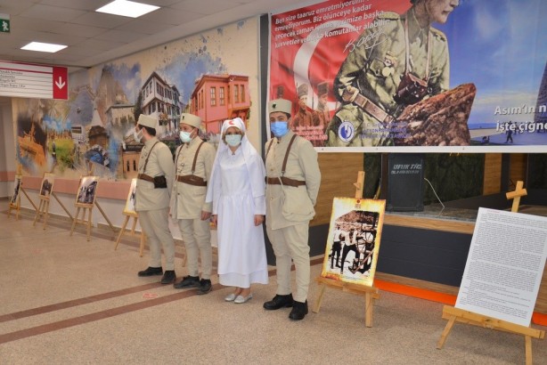 Foto - Hastaları böyle karşıladılar