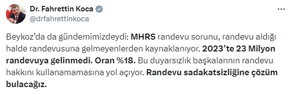 Foto - Hastane randevu sisteminde yeni düzenleme! Fahrettin Koca duyurdu: Bunu yapan yanacak