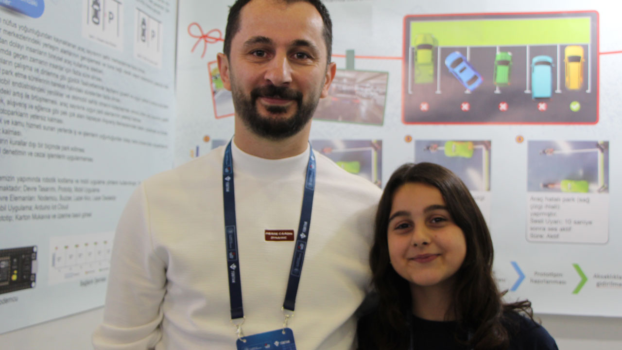 Foto - Hatalı parklara lazerli çözüm! 8. sınıf öğrencisinden otoparklara akıllı dokunuş