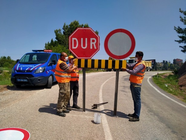 Hatay ile Osmaniye arasındaki yollar resmen kapatıldı