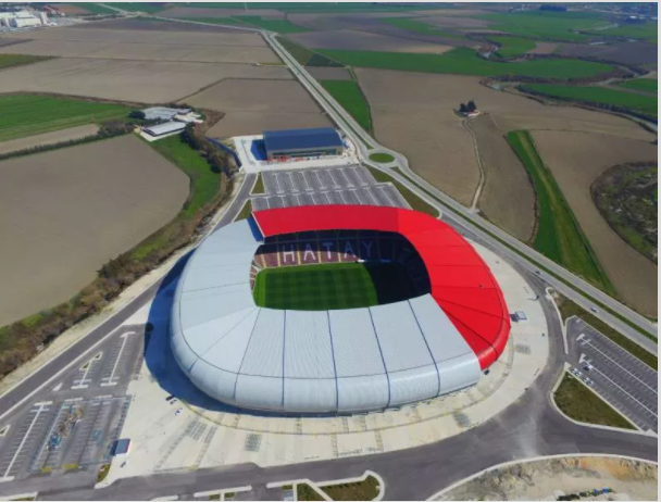 Hatay Stadı resmen açıldı! İşte ilk kareler