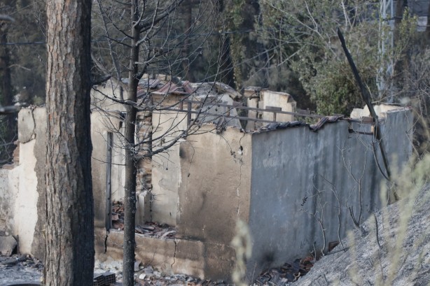 Foto - Hatay'da 1 gün önce başlayan yangın kontrol altına alındı