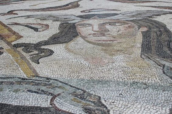 Foto - Hatay’da bulunan Tethys Mozaiği ABD ülkesine götürüldü! İlk görüntüler geldi