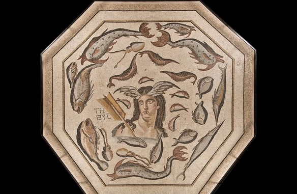 Foto - Hatay’da bulunan Tethys Mozaiği ABD ülkesine götürüldü! İlk görüntüler geldi