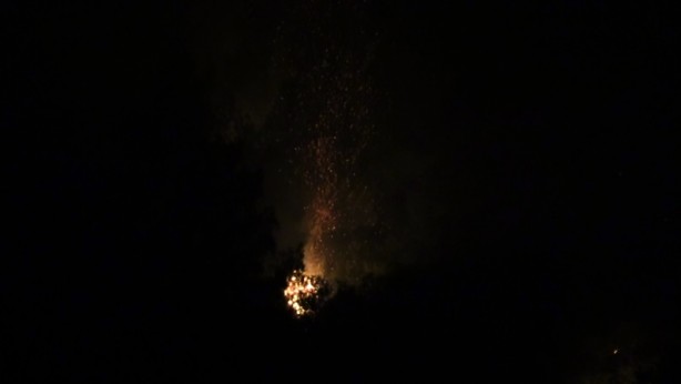 Foto - Hatay'da çıkan orman yangınına sabah saatlerinde de müdahale devam ediyor