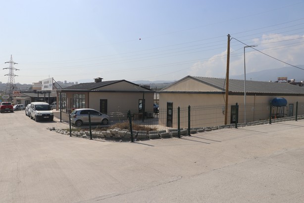 Foto - Hatay'da depremzede esnafın iş yerlerinin yüzde 60'ı tamamlandı