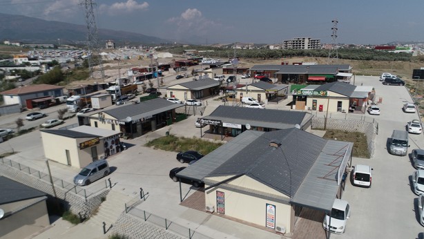 Foto - Hatay'da depremzede esnafın iş yerlerinin yüzde 60'ı tamamlandı