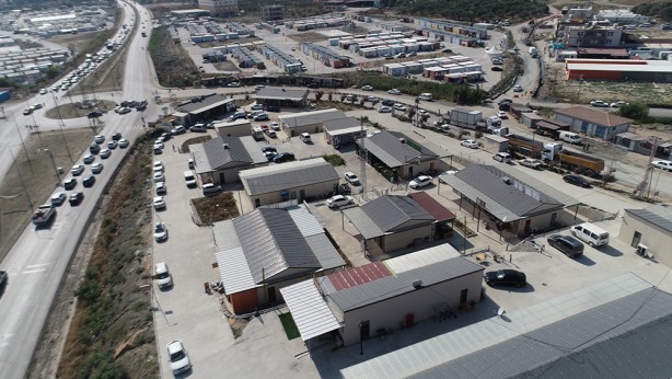 Foto - Hatay'da depremzede esnafın iş yerlerinin yüzde 60'ı tamamlandı