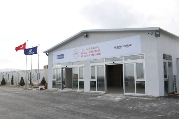 Foto - Hatay’da inşa edilen sahra hastanesi hasta kabulüne başladı