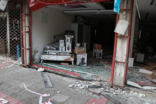 Foto - Hatay'da patlama sonrası dikkat çeken görüntü