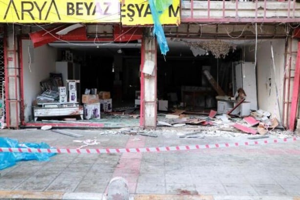 Foto - Hatay'da patlama sonrası dikkat çeken görüntü