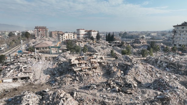 Hatay'da son durum havadan görüntülendi!