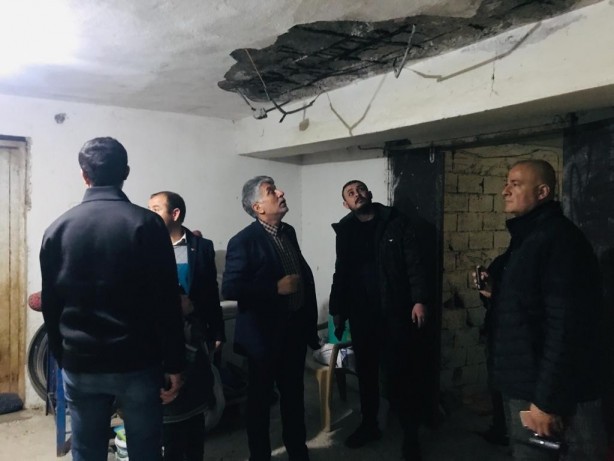 Hatay'daki depremde 6 ev hasar gördü, 5'i boşaltıldı