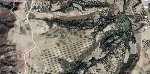 Foto - Hatay'daki o detay uzaydan görüntülendi! Tamı tamına 500 metre, görenleri hayrete düşürdü