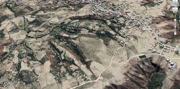Foto - Hatay'daki o detay uzaydan görüntülendi! Tamı tamına 500 metre, görenleri hayrete düşürdü