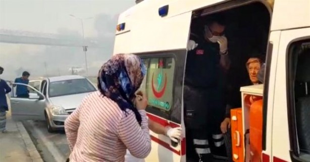 Foto - Hatay'ın ciğerleri yandı! Arabalar küle döndü