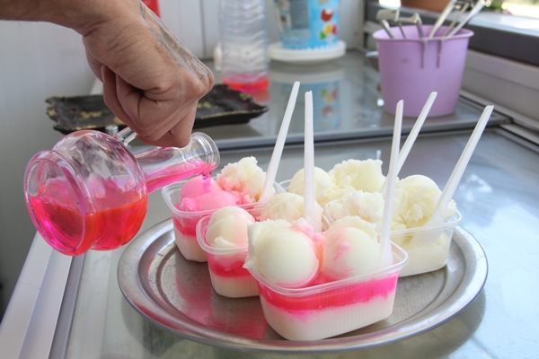 Foto - Hatay'ın serinleten tatlısı tezgahlarla buluştu