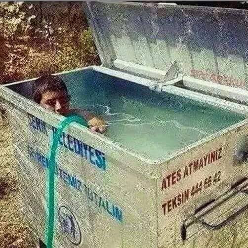 Foto - Hava çok sıcak, nem çok fazla olunca...