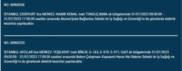 Foto - Bu Sıcak Havada İstanbullular Elektriksiz Ne Yapacak?