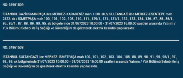 Foto - Bu Sıcak Havada İstanbullular Elektriksiz Ne Yapacak?