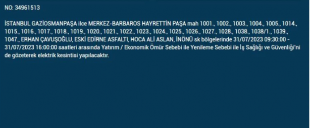 Foto - Bu Sıcak Havada İstanbullular Elektriksiz Ne Yapacak?