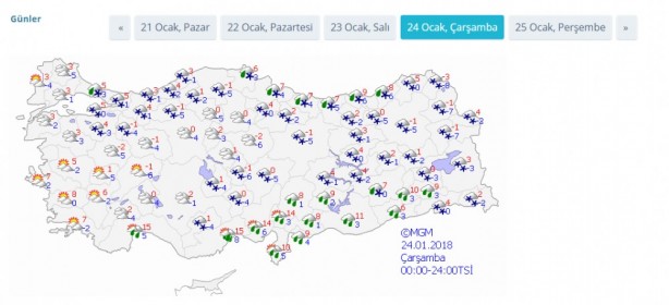 Foto - Hava durumu İstanbul için geri sayım kar göründü!