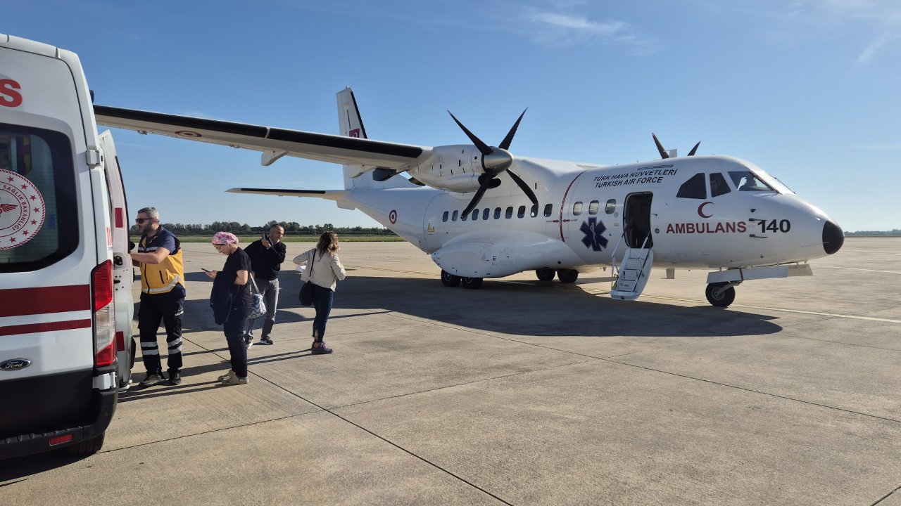 Foto - Hava Kuvvetleri’nin uçağı bu kez vatandaş için havalandı! 