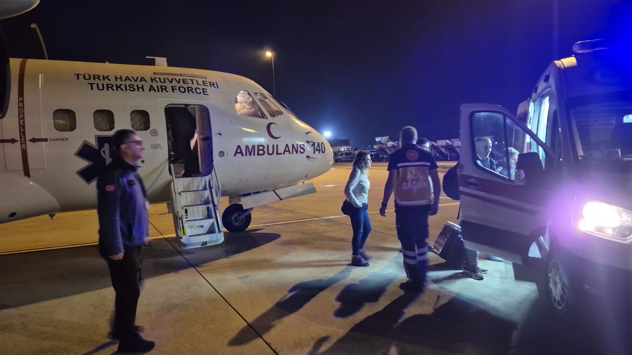 Hava Kuvvetleri’nin uçağı bu kez vatandaş için havalandı! 