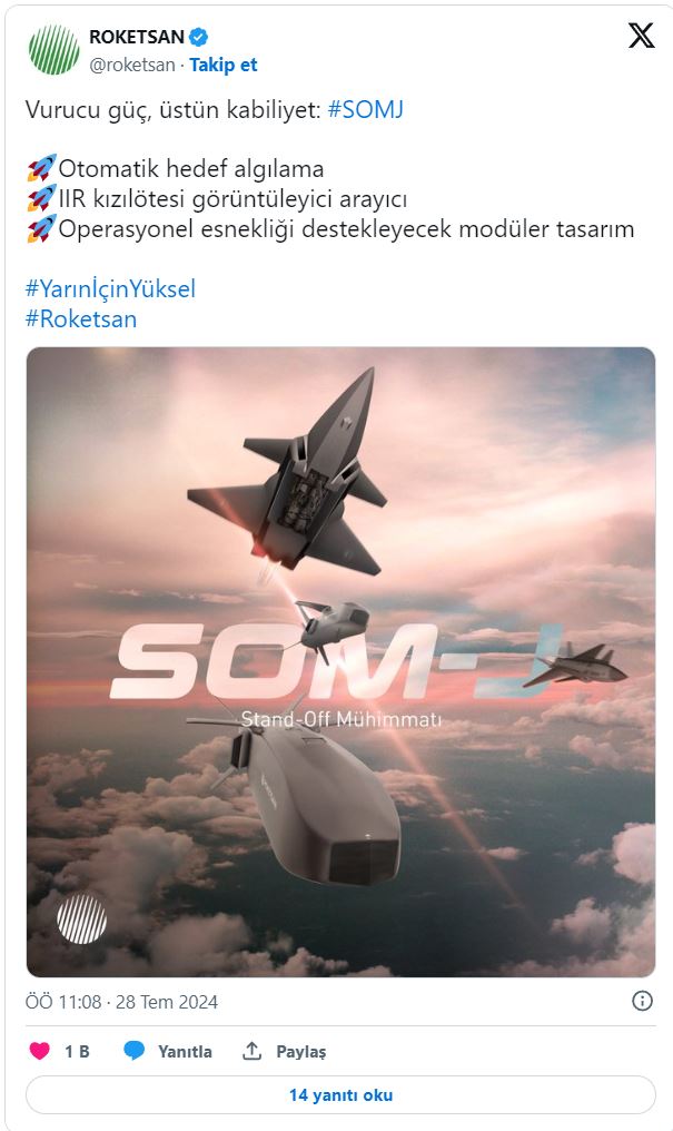 Foto - Hava savunma sistemlerinin durduramadığı özel füze KIZILELMA'da kullanılacak