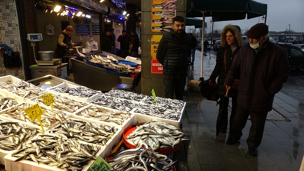 Foto - Hava soğudu balık fiyatları uçtu! 