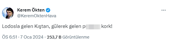 Foto - Hava tahmininde "diploma" tartışması! Şimdi de bu oldu! "Lodosla gelen kıştan, gülerek gelen p*şttan kork!"