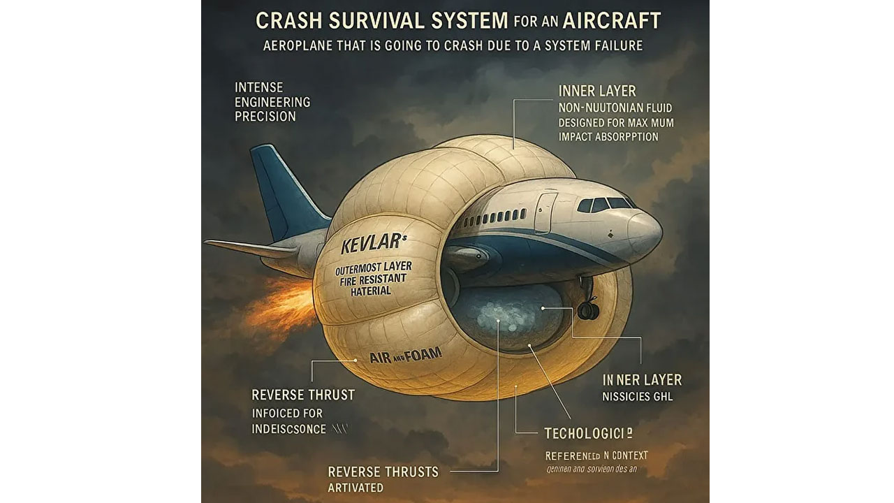 Foto - Havacılık tarihinde devrim! Hava yastıklı uçak geliyor
