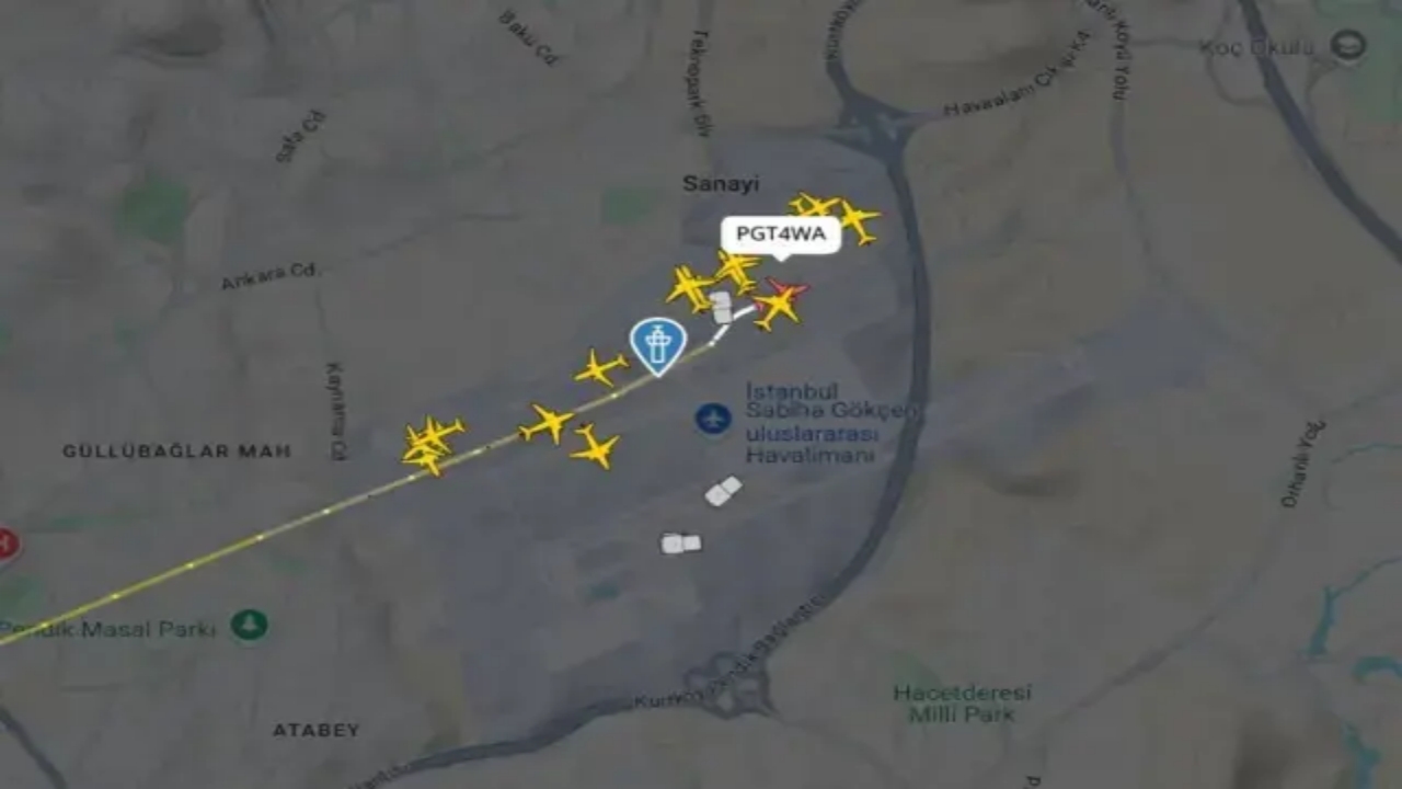 Foto - Havada büyük kaos! Pistteki cisim, Sabiha Gökçen Havalimanı’nı fena karıştırdı