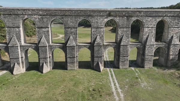 Foto - Havadan böyle görüntülendi! İstanbul barajlarındaki 1 yıllık değişim