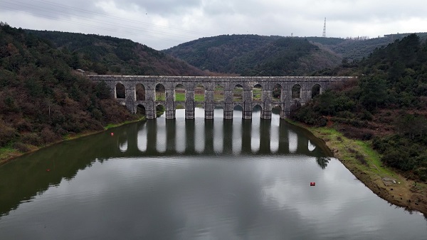 Foto - Havadan böyle görüntülendi! İstanbul barajlarındaki 1 yıllık değişim
