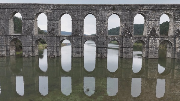 Foto - Havadan böyle görüntülendi! İstanbul barajlarındaki 1 yıllık değişim