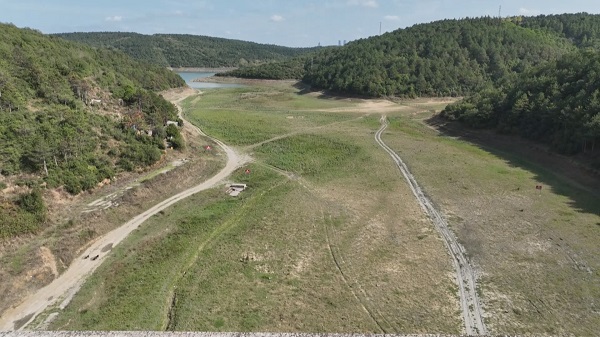 Foto - Havadan böyle görüntülendi! İstanbul barajlarındaki 1 yıllık değişim