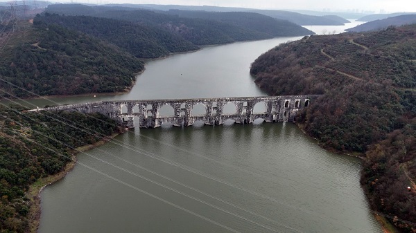 Foto - Havadan böyle görüntülendi! İstanbul barajlarındaki 1 yıllık değişim