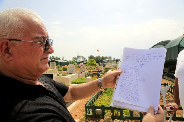 Foto - Havadan görüntüsü bile ilginç! Böyle mezarlığa az rastlanır