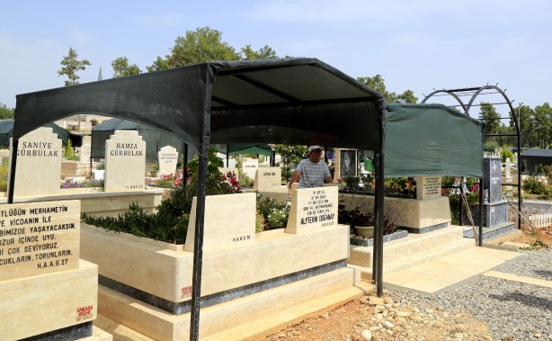 Foto - Havadan görüntüsü bile ilginç! Böyle mezarlığa az rastlanır