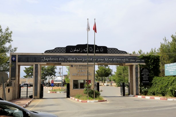 Foto - Havadan görüntüsü bile ilginç! Böyle mezarlığa az rastlanır