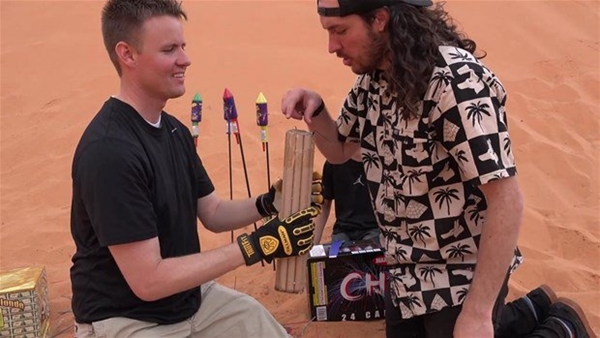 Foto - Havai fişeğin içinde ne var?