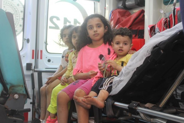 Foto - Havalandırma boşluğunda yangın: 4 çocuk dumandan etkilendi