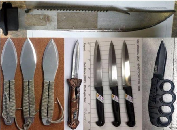 Foto - Havalimanında yakalanan eşyalar şok etti!