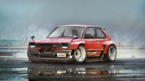 Foto - Hayalindeki arabaları photoshopla yaptı