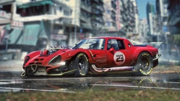 Foto - Hayalindeki arabaları photoshopla yaptı