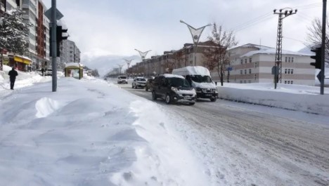 Foto - Hayat adeta durdu! Kar kalınlığı 3,5 metreyi buldu